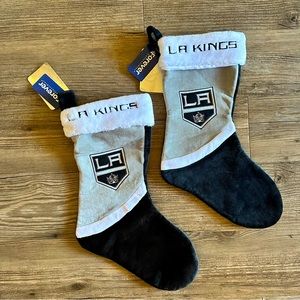 NWT - Pair of LA KINGS stocking